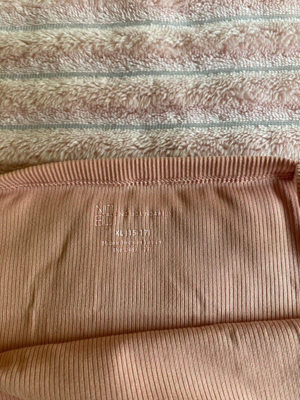 Baby Pink Ribbed Cami - Picture 5 of 5